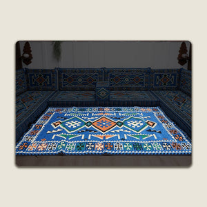 Blue Anatolia Matching Rug