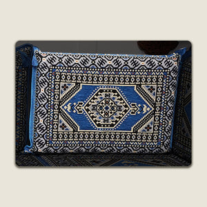 Blue Saray Corner Backrest Pillow