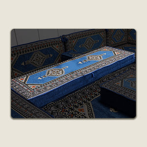Blue Saray 8 Inch Floor Pillow