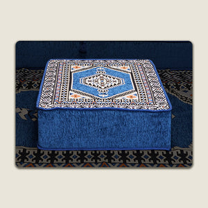 Blue Saray Ottoman Couch