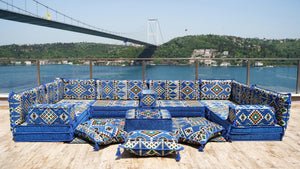 8'' Thickness U Sofa Set, Sectional Sofas, Floor Cushions, Arabic Sofa, Moroccan Sofa