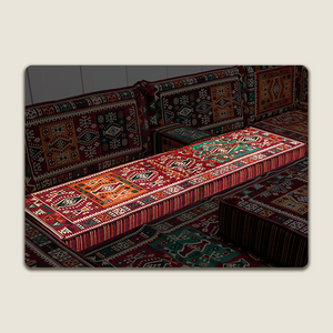 Maroon Milas Breeze – Modular Arabic Floor Sofa Component  – Build Your Own Arabic Sofa  (Sold Individually)