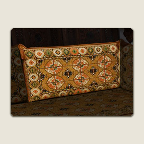 Gold Pinar Backrest Pillow