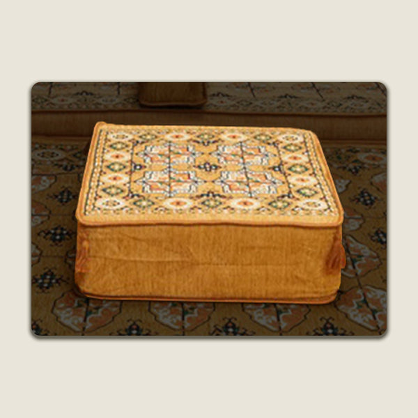 Gold Pinar Ottoman Couch