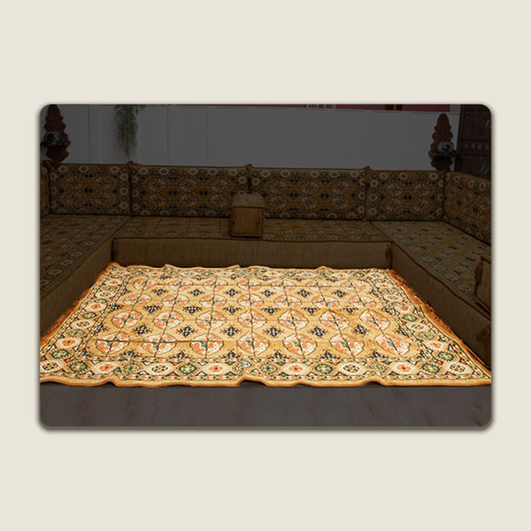 Gold Pinar Matching Rug