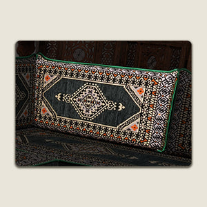 Green Saray Backrest Pillow