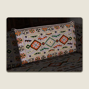 Grey Anatolia Backrest Pillow