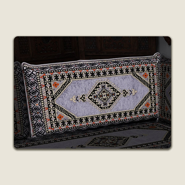 Grey Saray Backrest Pillow