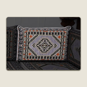 Grey Saray Corner Backrest Pillow