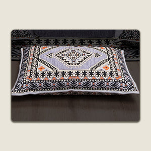 Grey Saray Pouf Pillow