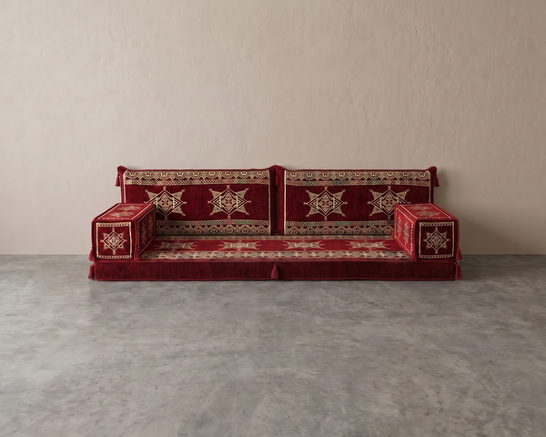 Arabic Diwan Sofa Seating, Floor Sofas, Sofa with Ottoman Couch and Rug, Moroccan Sofas, Sectional Sofas, Sofa Slipcovers