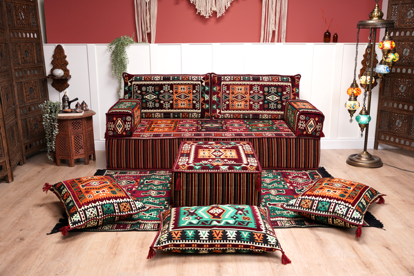 8'' Thickness Sofa Set, Bench Cushion, 8" Thickness Floor Couch, Reading Sofa Pillow, Meditation Yoga Loveseat