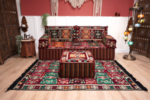 8'' Thickness Sofa Set, Bench Cushion, 8" Thickness Floor Couch, Reading Sofa Pillow, Meditation Yoga Loveseat