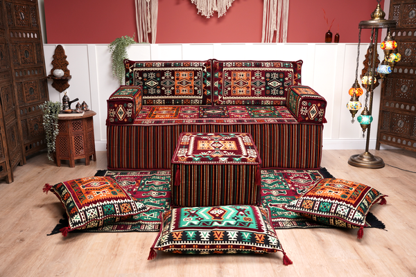 8'' Thickness Sofa Set, Bench Cushion, 8" Thickness Floor Couch, Reading Sofa Pillow, Meditation Yoga Loveseat