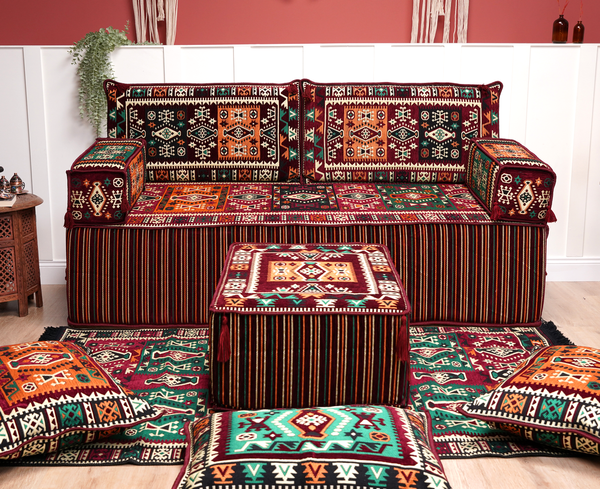 8'' Thickness Sofa Set, Bench Cushion, 8" Thickness Floor Couch, Reading Sofa Pillow, Meditation Yoga Loveseat