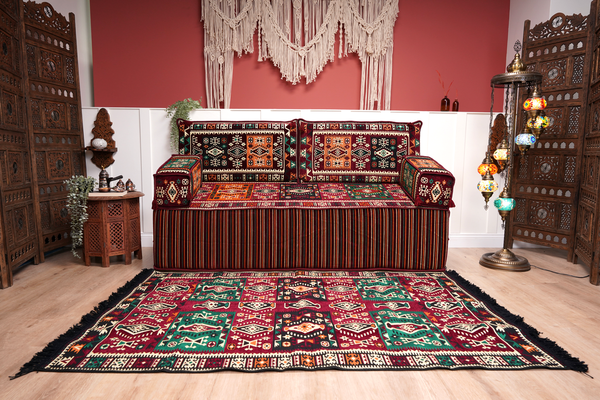 8'' Thickness Sofa Set, Bench Cushion, 8" Thickness Floor Couch, Reading Sofa Pillow, Meditation Yoga Loveseat