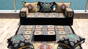 8'' Thickness Sofa Set, Floor Sofa, Arabic Majlis, Arabic Floor Sofa Seating, Pallet Sofa