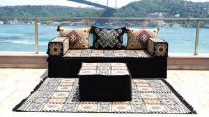 8'' Thickness Sofa Set, Floor Sofa, Arabic Majlis, Arabic Floor Sofa Seating, Pallet Sofa