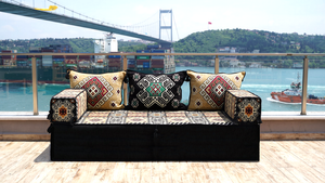 8'' Thickness Sofa Set, Floor Sofa, Arabic Majlis, Arabic Floor Sofa Seating, Pallet Sofa