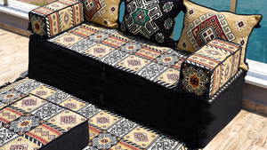 8'' Thickness Sofa Set, Floor Sofa, Arabic Majlis, Arabic Floor Sofa Seating, Pallet Sofa