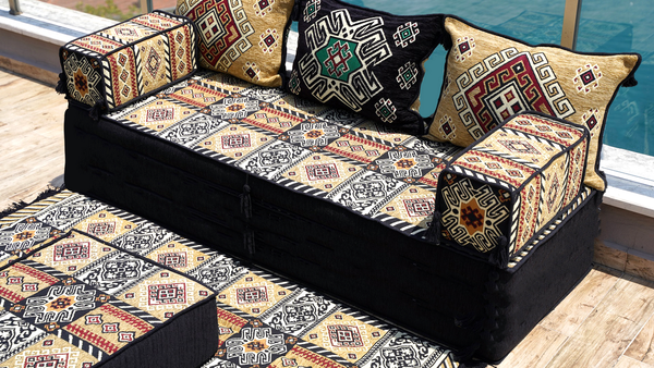 8'' Thickness Sofa Set, Floor Sofa, Arabic Majlis, Arabic Floor Sofa Seating, Pallet Sofa