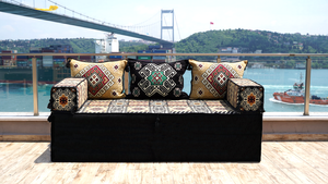8'' Thickness Sofa Set, Floor Sofa, Arabic Majlis, Arabic Floor Sofa Seating, Pallet Sofa