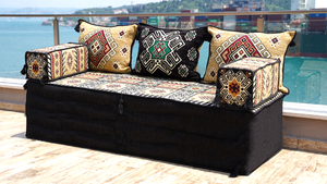 8'' Thickness Sofa Set, Floor Sofa, Arabic Majlis, Arabic Floor Sofa Seating, Pallet Sofa