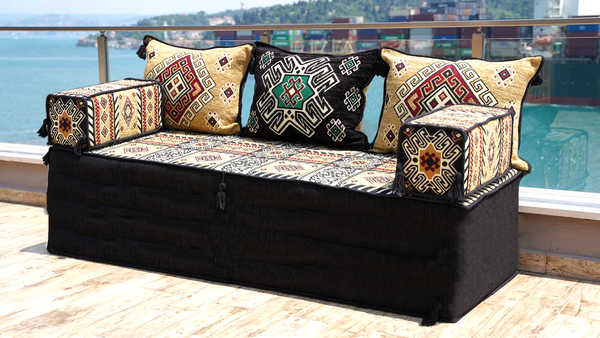 8'' Thickness Sofa Set, Floor Sofa, Arabic Majlis, Arabic Floor Sofa Seating, Pallet Sofa