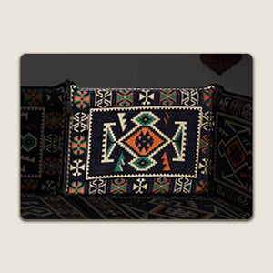 Navy Anatolia Corner Backrest Pillow
