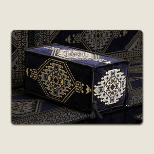 Navy Saray Armrest Pillow