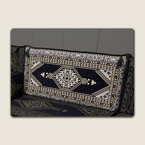 Navy Saray Backrest Pillow