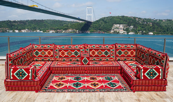 8'' Thickness U Sofa Set, Arabic Majlis, Sectional Sofas, Arabic Jalsa, Turkish Sofa