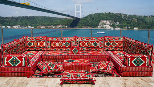 8'' Thickness U Sofa Set, Arabic Majlis, Sectional Sofas, Arabic Jalsa, Turkish Sofa