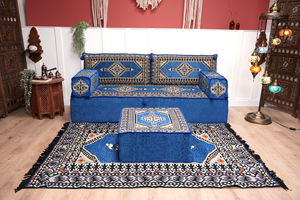 8'' Thickness Sofa Set, Window Seat, Bench Cushion, 8" Thickness Floor Couch, Reading Sofa Pillow, Meditation Yoga Loveseat