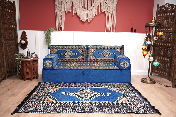 8'' Thickness Sofa Set, Window Seat, Bench Cushion, 8" Thickness Floor Couch, Reading Sofa Pillow, Meditation Yoga Loveseat