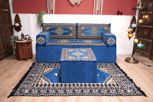 8'' Thickness Sofa Set, Window Seat, Bench Cushion, 8" Thickness Floor Couch, Reading Sofa Pillow, Meditation Yoga Loveseat