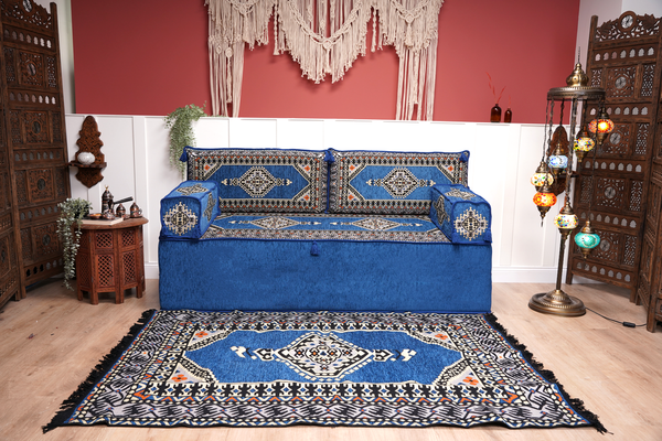 8'' Thickness Sofa Set, Window Seat, Bench Cushion, 8" Thickness Floor Couch, Reading Sofa Pillow, Meditation Yoga Loveseat