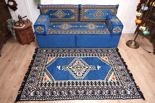 8'' Thickness Sofa Set, Window Seat, Bench Cushion, 8" Thickness Floor Couch, Reading Sofa Pillow, Meditation Yoga Loveseat