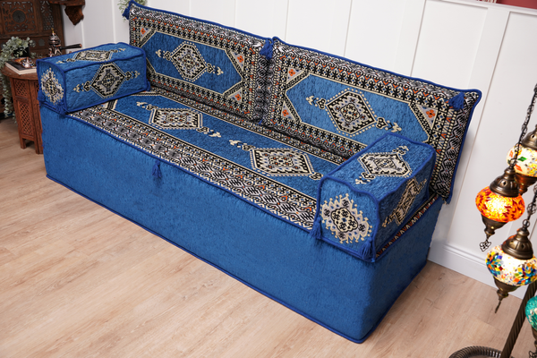 Moroccan Home Decor Couches, Arabic Majlis, Single Sofa Sets, Sectional Sofa, Ethnic Sofa, Pallet Sofa, Floor Cushions, Ottoman Couch