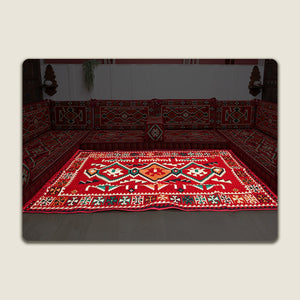 Red Anatolia Matching Rug