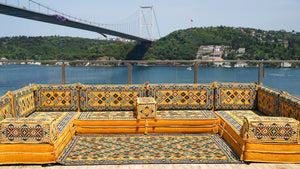 8'' Thickness U Sofa Set, Turkish Seating Pillows, Arabic Majlis, Moroccan Sofa Set