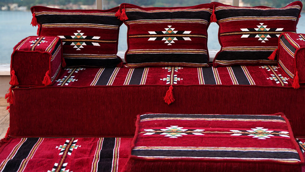 8'' Thickness Sofa Set, Window Seat, Floor Sofa Seating, Arabic Majlis, Reading Sofa Pillow