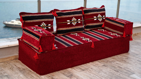8'' Thickness Sofa Set, Window Seat, Floor Sofa Seating, Arabic Majlis, Reading Sofa Pillow