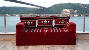 8'' Thickness Sofa Set, Window Seat, Floor Sofa Seating, Arabic Majlis, Reading Sofa Pillow