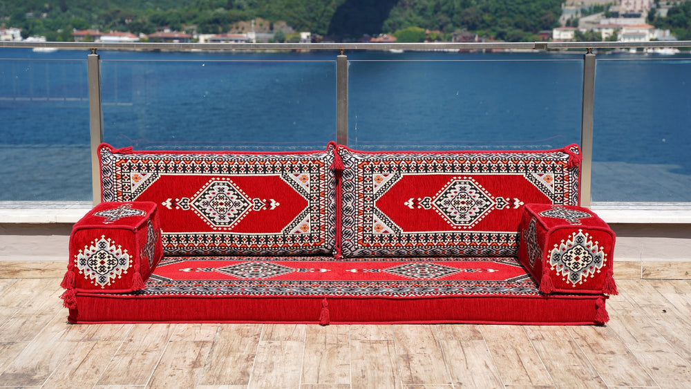 Premium Quality Floor Sofa Set, Balcony Patio Sofas, Pallet Sofa, Ethnic Sofa, Single Sofa Sets, Moroccan Sofas
