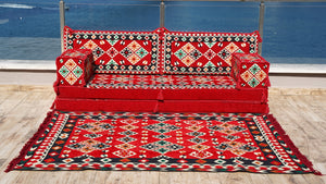 8'' Thickness Sofa Set, Floor Couch, Reading Sofa Pillow, Window Seat, Bench cushion, Meditation Yoga Loveseat