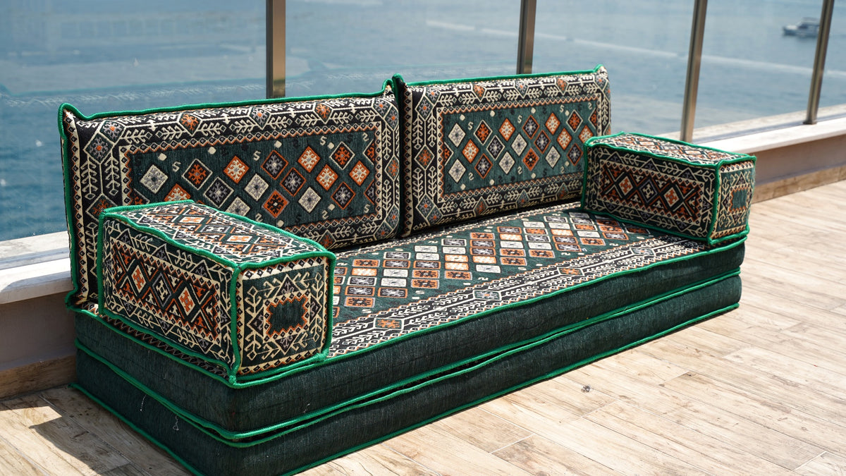 8 Zoll Dicke Sofa-Garnitur, marokkanisches Wohnzimmer-Sofa, Fensterban