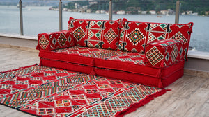 8'' Thickness Sofa Set, Bench Cushion, 8" Thickness Floor Couch, Reading Sofa Pillow, Meditation Yoga