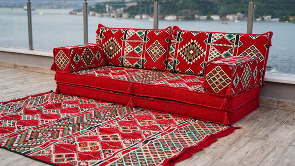 8'' Thickness Sofa Set, Bench Cushion, 8" Thickness Floor Couch, Reading Sofa Pillow, Meditation Yoga