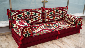 8'' Thickness Sofa Set, Floor Couch, Meditation Yoga Loveseat, Sectional Sofa, Arabic Majilis